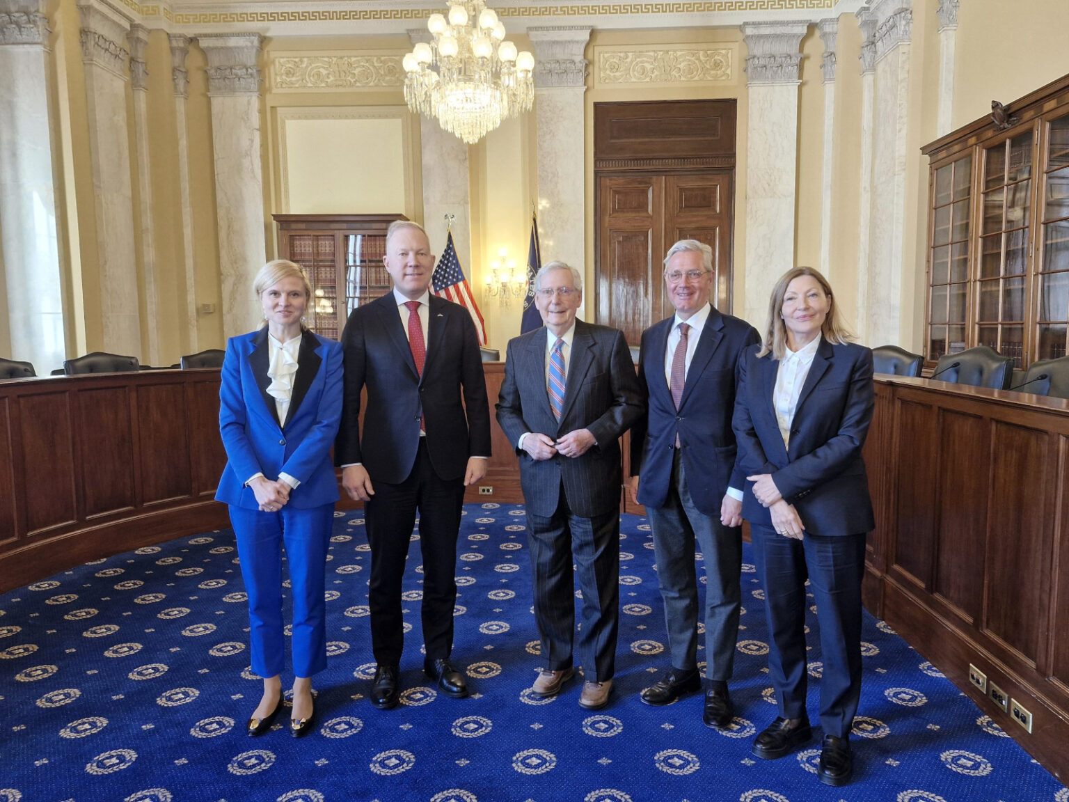 Weimar Triangle Plus Delegation to Washington, D.C.