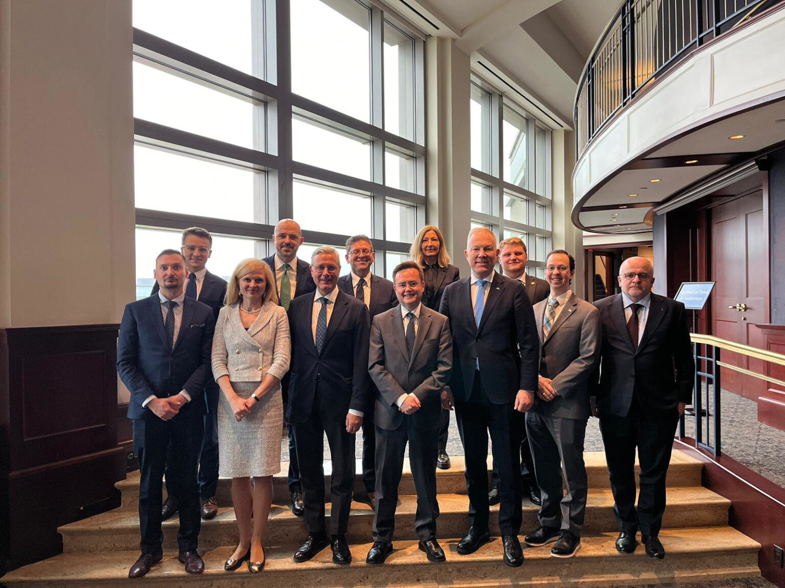 Weimar Triangle Plus Delegation to Washington, D.C.