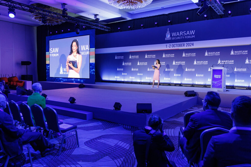 Day 1, Warsaw Security Forum 2024