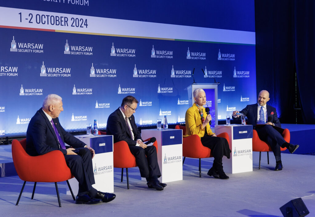 Day 1, Warsaw Security Forum 2024