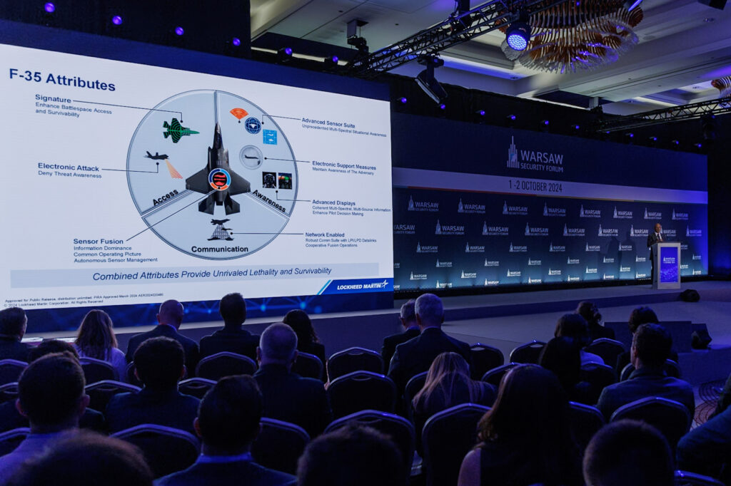 Day 1, Warsaw Security Forum 2024