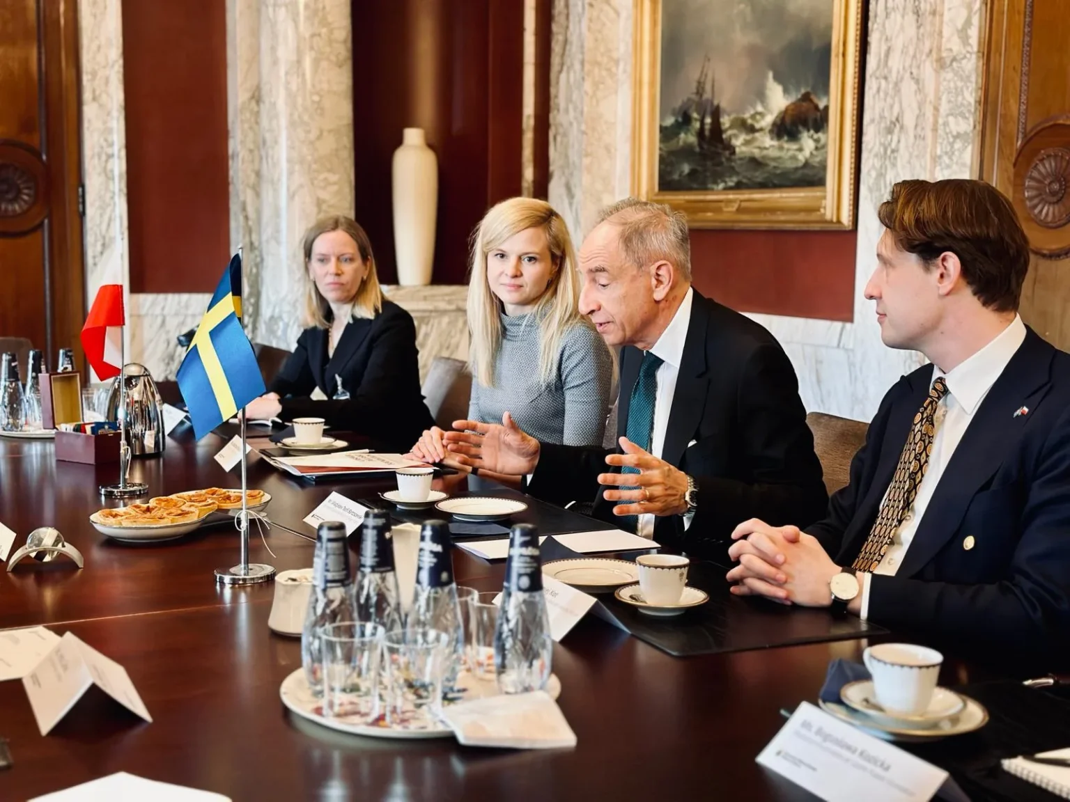 High-Level Delegation to Stockholm