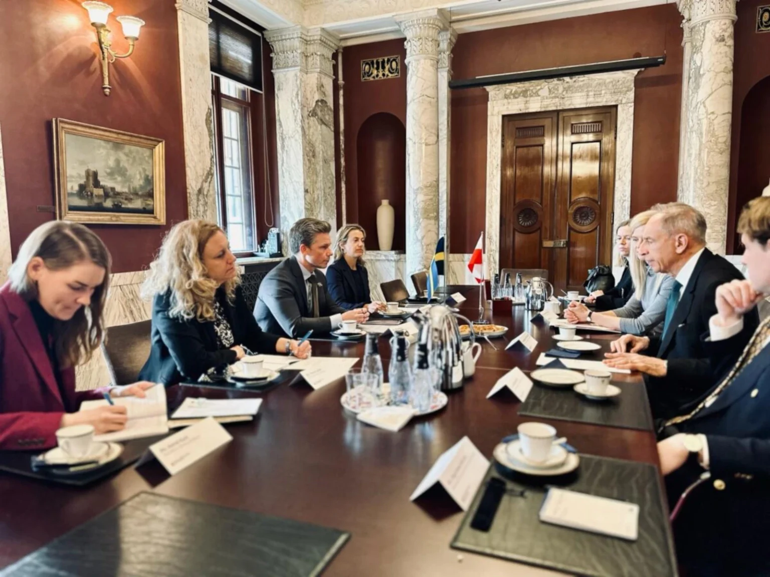 High-Level Delegation to Stockholm