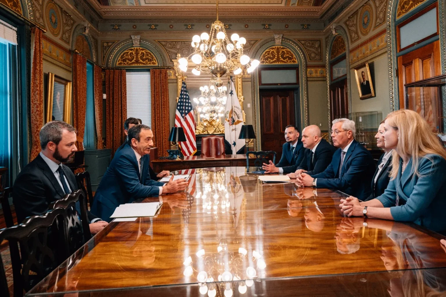 WSF, Weimar Triangle Parliamentary Delegation Visit to Washington D.C