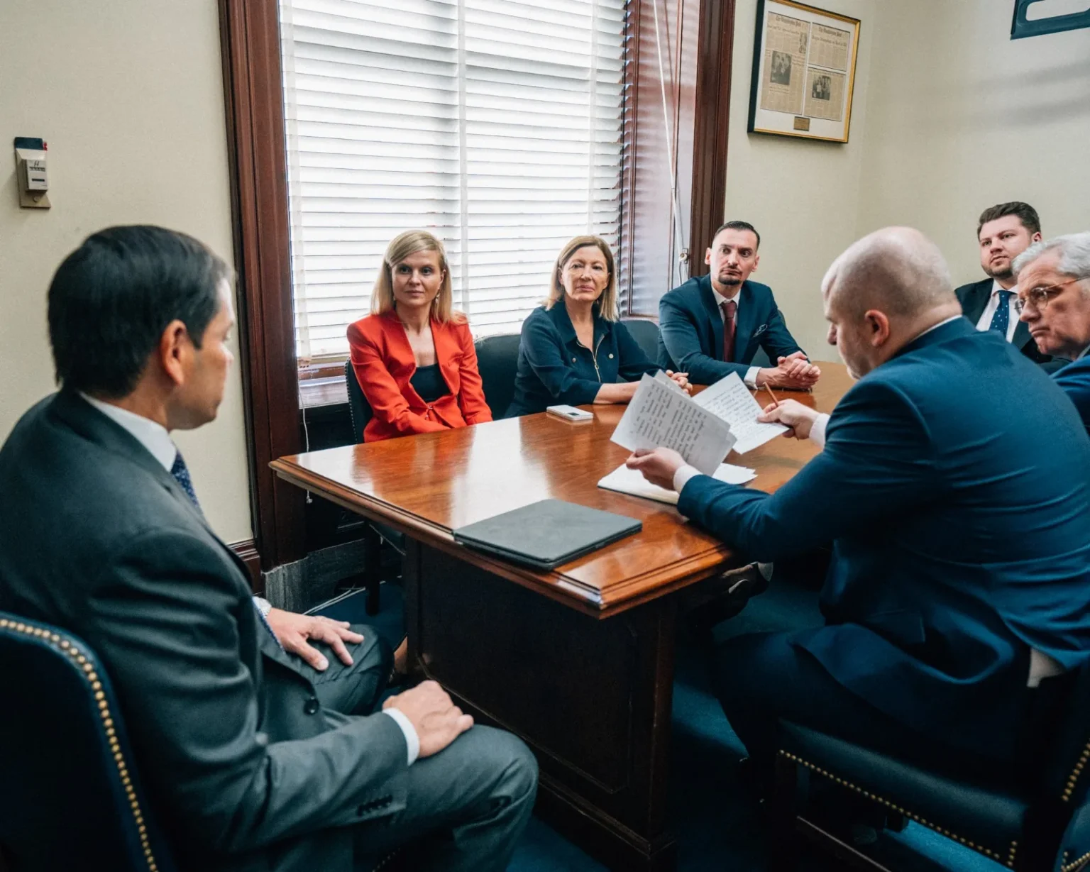 WSF, Weimar Triangle Parliamentary Delegation Visit to Washington D.C