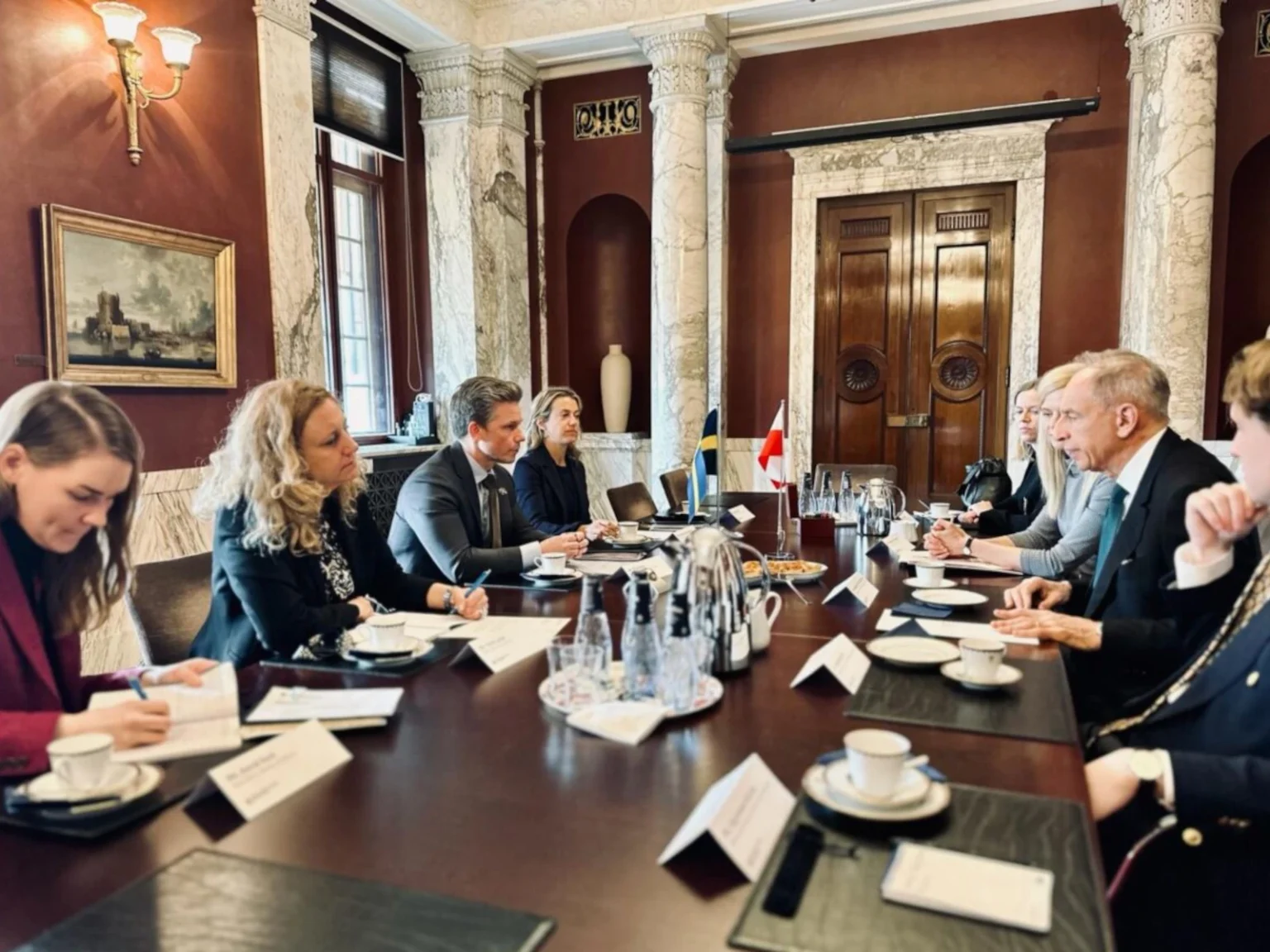 WSF, High-level delegation to Stockholm